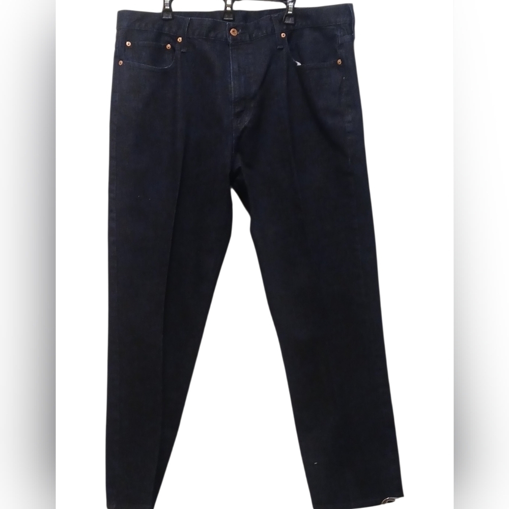 Cremieux -NWOT, Blue Jeans W/Stretch 1% Spandex, Dark Wash,Stright Legg, 42 X 30 - Picture 2 of 10